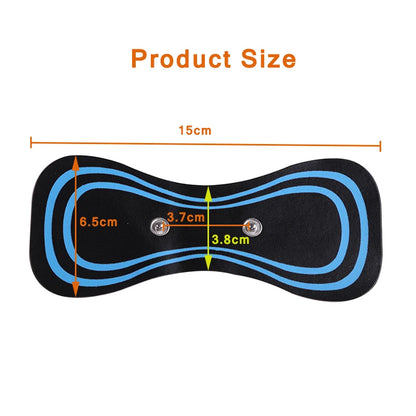 Tens Massager Electrode Pads for Neck Massager Gel Patch Accessories Trainer Exerciser Replacement Muscle Stimulator Sticker
