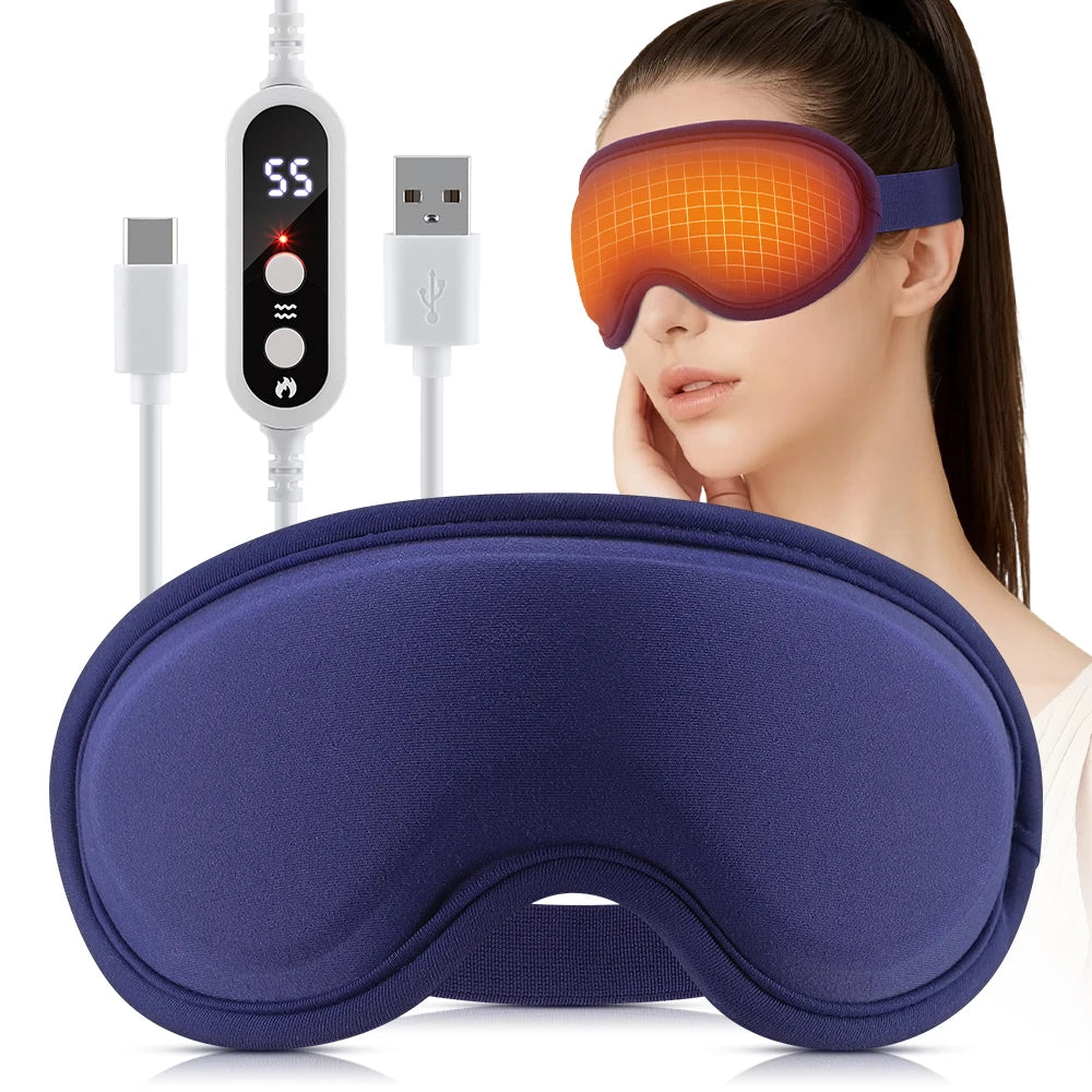 VisionReset™ — Intelligent Eye Massager with Warm Compress