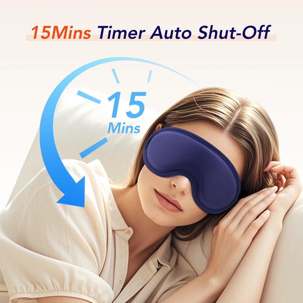 VisionReset™ — Intelligent Eye Massager with Warm Compress