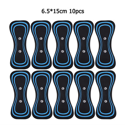 Tens Massager Electrode Pads for Neck Massager Gel Patch Accessories Trainer Exerciser Replacement Muscle Stimulator Sticker
