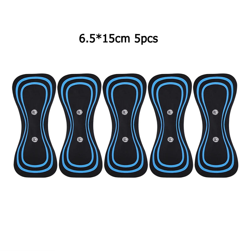 Tens Massager Electrode Pads for Neck Massager Gel Patch Accessories Trainer Exerciser Replacement Muscle Stimulator Sticker