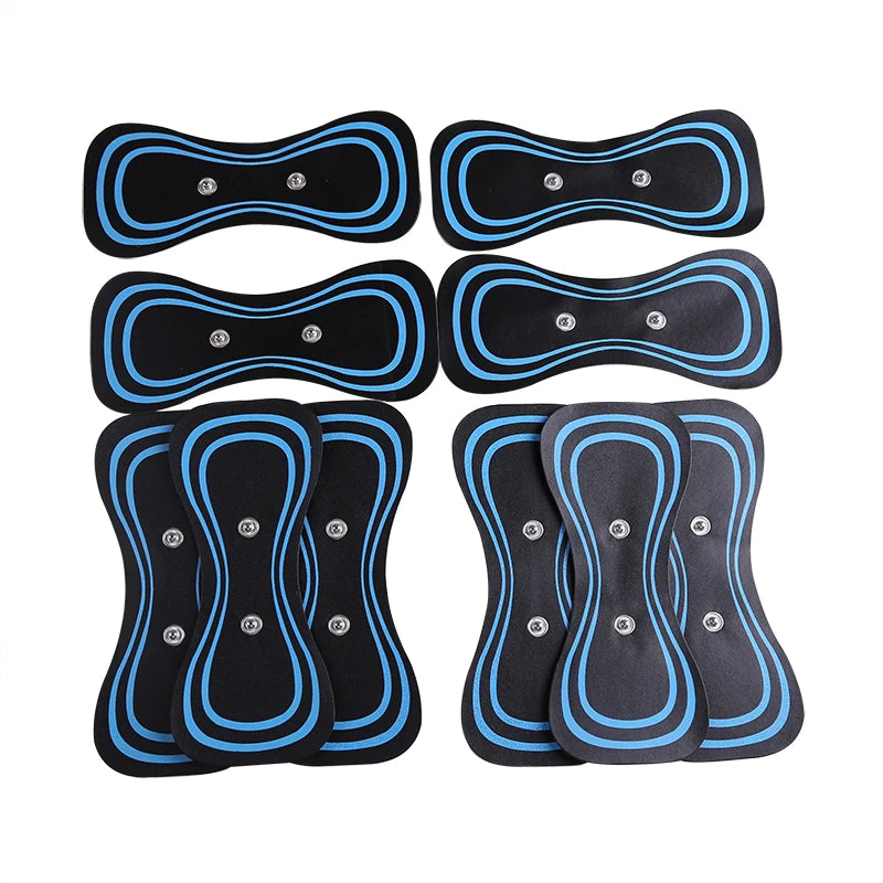 Tens Massager Electrode Pads for Neck Massager Gel Patch Accessories Trainer Exerciser Replacement Muscle Stimulator Sticker